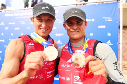 Bot&iacute;n y Trittel, medalla de bronce en 49er