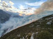 Cantabria tiene nueve incendios forestales activos y cinco controlados