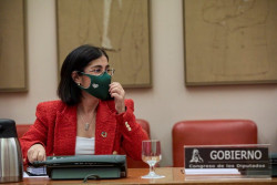  Darias destaca la "velocidad de crucero" de la vacunaci&oacute;n porque cada d&iacute;a Espa&ntilde;a bate r&eacute;cord