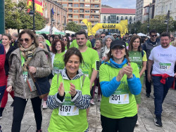 El Gobierno se suma en Torrelavega a la X Marcha contra el C&aacute;ncer de la AECC