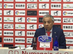 El Numancia cree que "existe una posibilidad que se titula `Liga de 24 ya`"