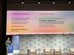 Garamendi  pide un pacto para afrontar el absentismo en Espa&ntilde;a