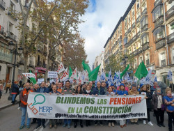 La calle exige blindar&nbsp;las pensiones en la Constituci&oacute;n