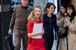 La pelota de S&aacute;nchez, la comunista Yolanda D&iacute;az respalda el env&iacute;o de la fragata espa&ntilde;ola a Chipre