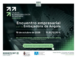 SODERCAN sondea este jueves con la embajadora de Angola oportunidades de negocio para las empresas c&aacute;ntabras